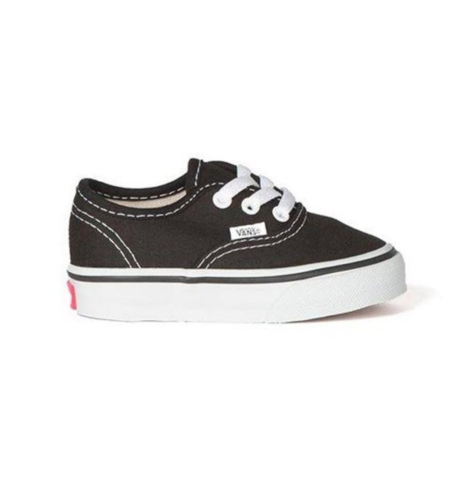 Vans Toddler Authentics - Black/White - FOOTWEAR-Infant : Kid Republic ...