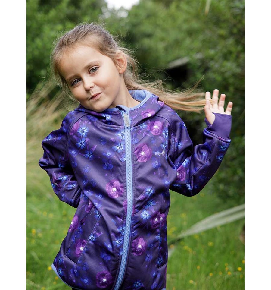 Therm All Weather Hoodie Winter Floral SALE Kids Clothing NZ Shop Online Kid Republic W18 Therm