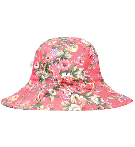 Toshi Beach Hat Tropicana - Strawberry - CLOTHING-HATS : Kids Clothing ...