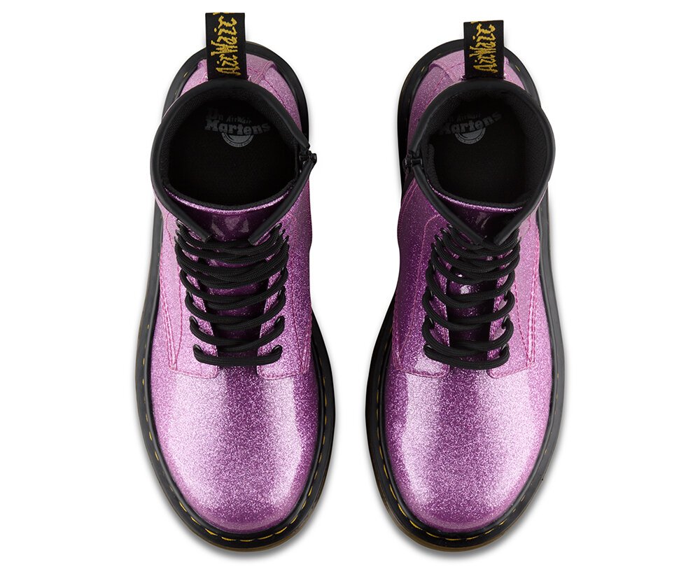 Youth glitter clearance doc martens