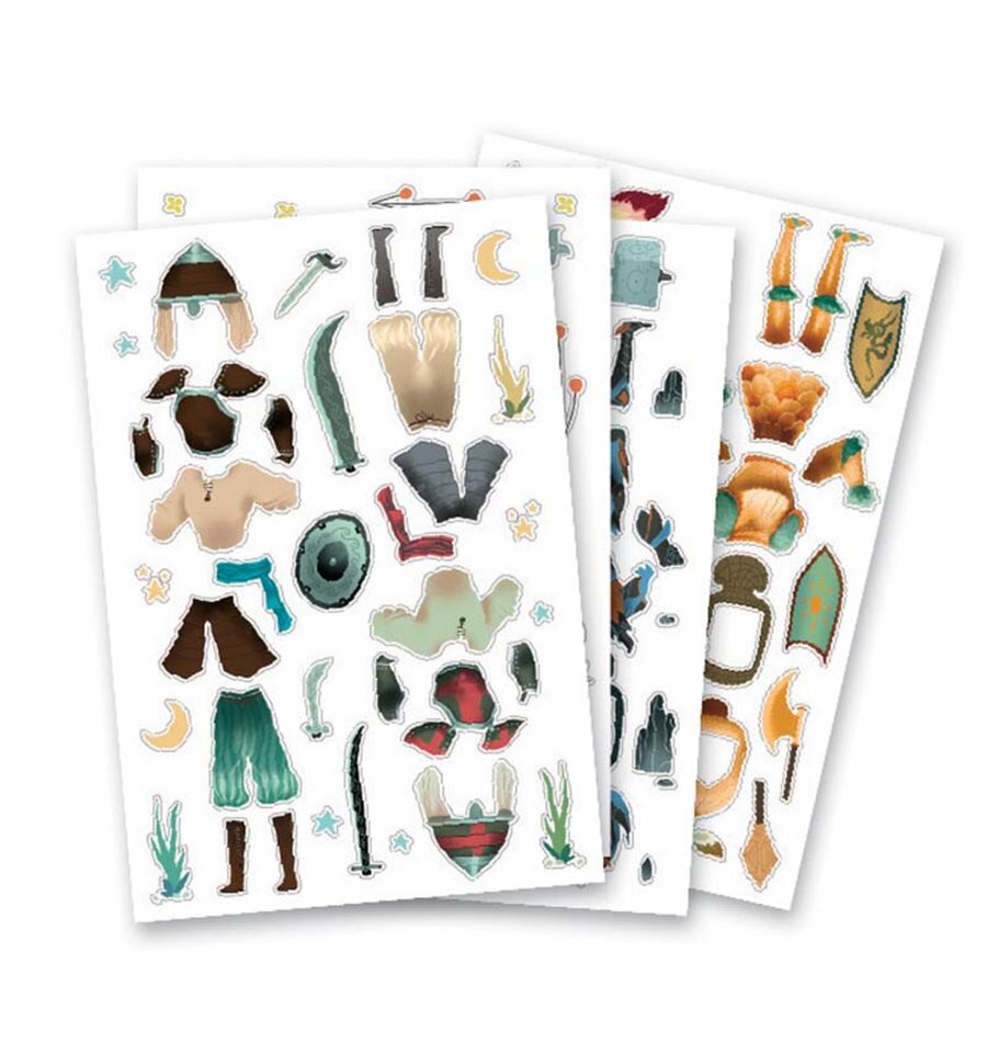 djeco paper dolls