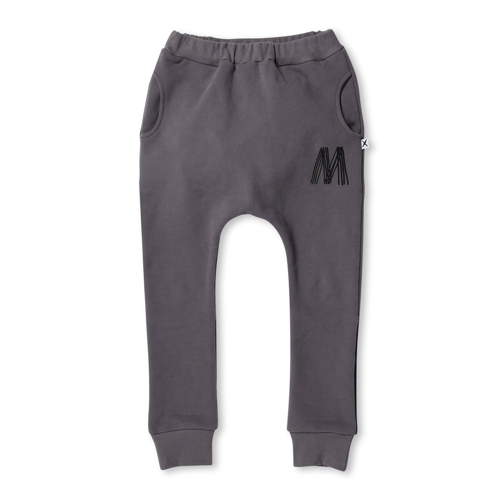 dark grey trackies