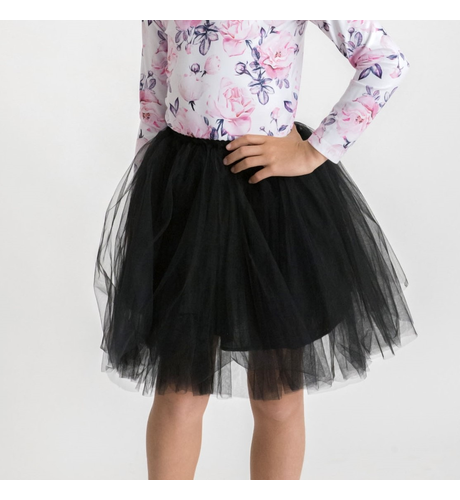 Little Hearts Black Luxe Tutu