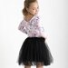 Little Hearts Black Luxe Tutu