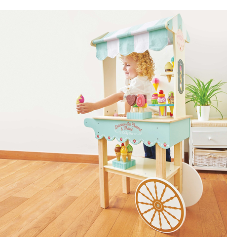 Le toy van ice cream trolley online