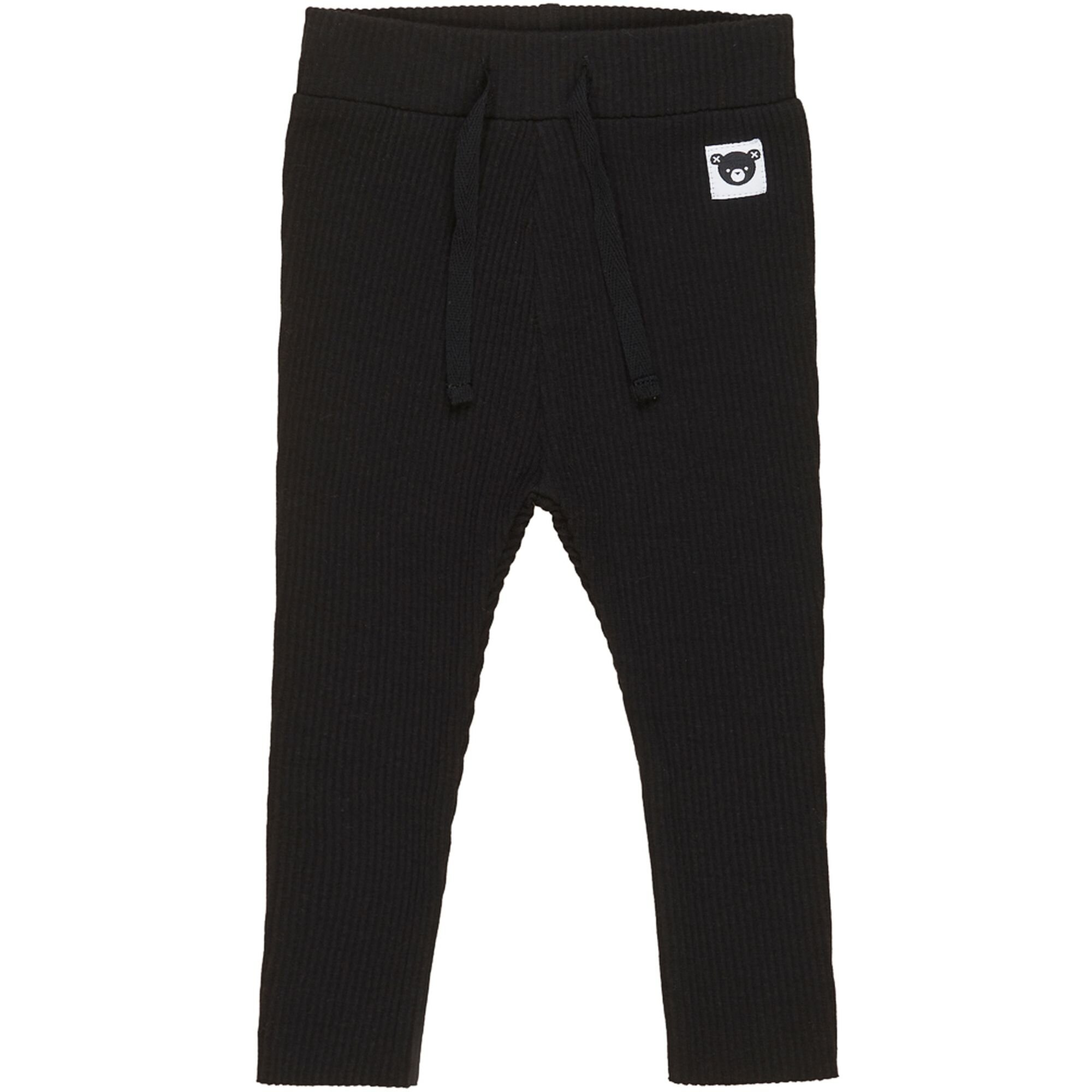 Huxbaby Black Rib Legging - CLOTHING-BABY-Baby Pants : Kid Republic ...