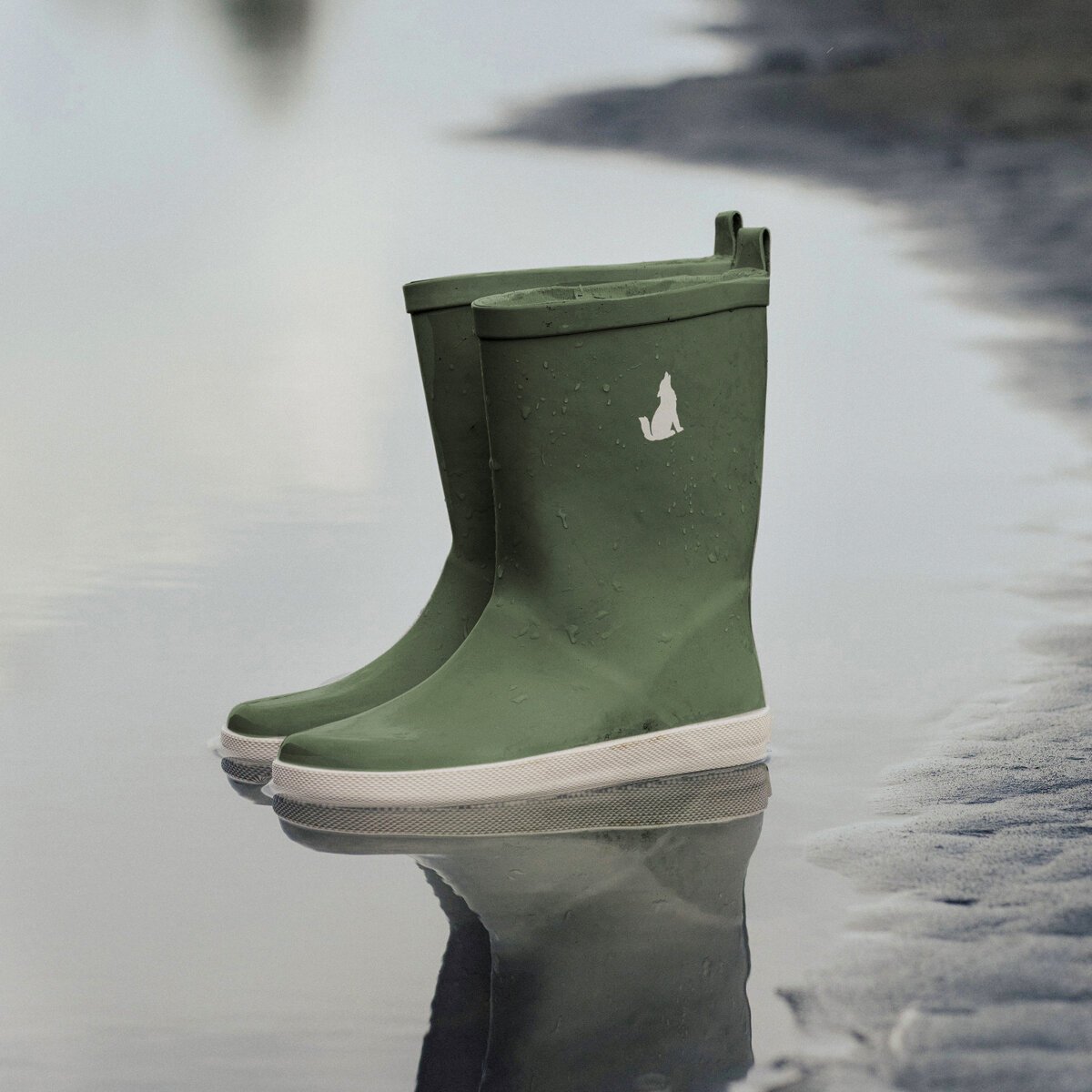 Crywolf Rain Boots Sage CLOTHINGRAINWEAR Kid