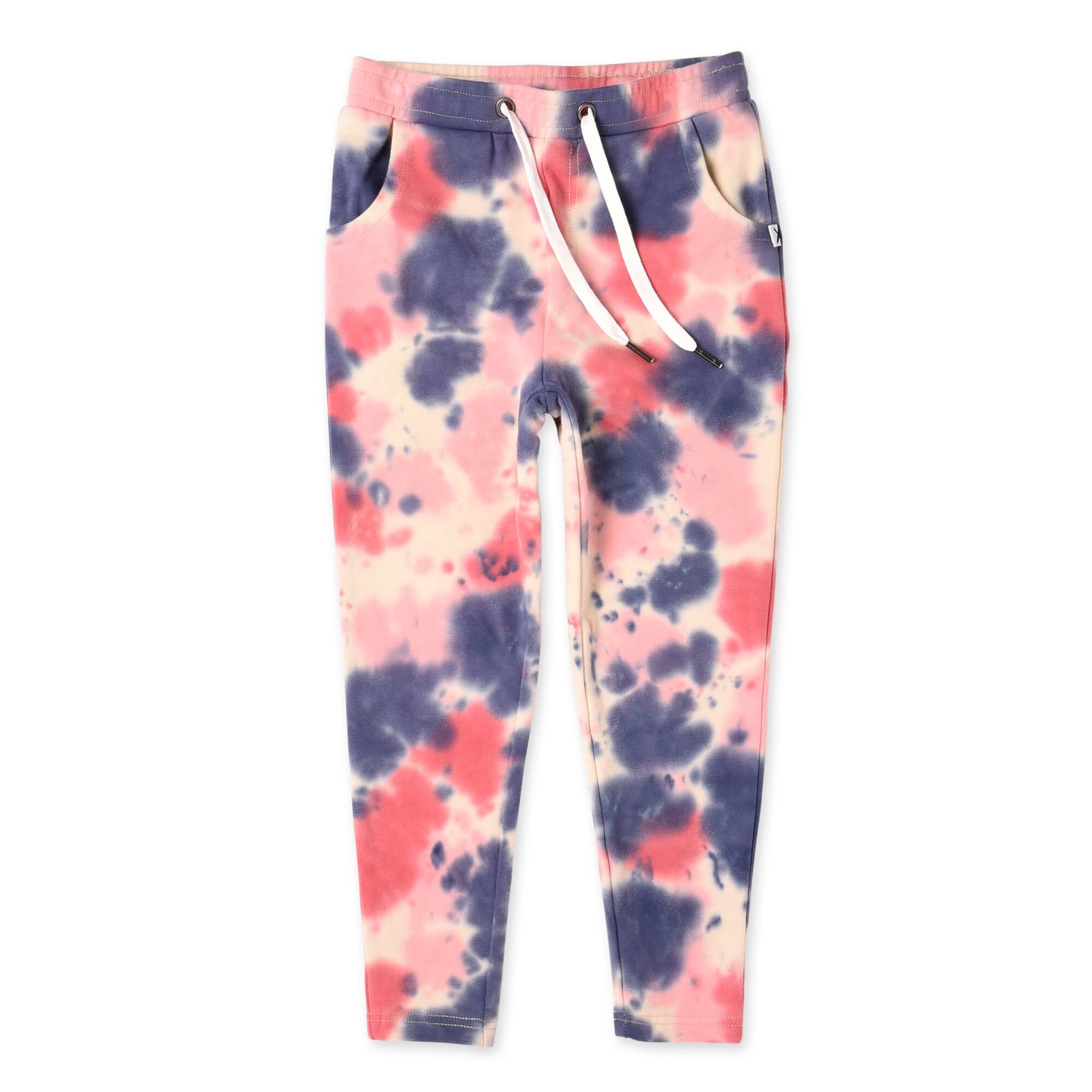 Minti Puzzle Trackies - Navy/Rasperry/Ballet - CLOTHING-GIRL-Girls ...