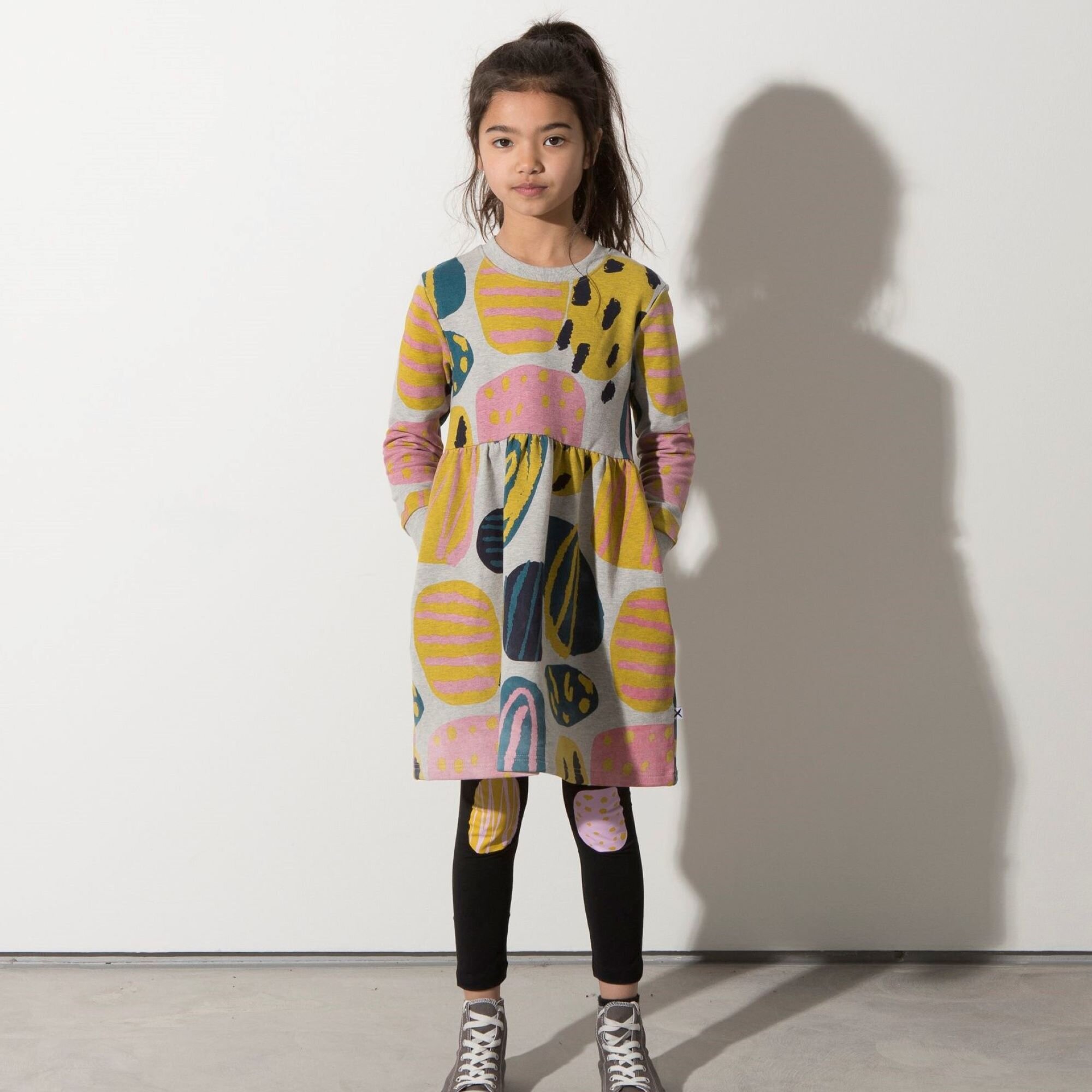 Minti Precious Gems Furry Dress - Grey Marle - CLOTHING-GIRL-Girls Dresses  : Kids Clothing NZ : Shop Online : Kid Republic - W20 MINTI D1