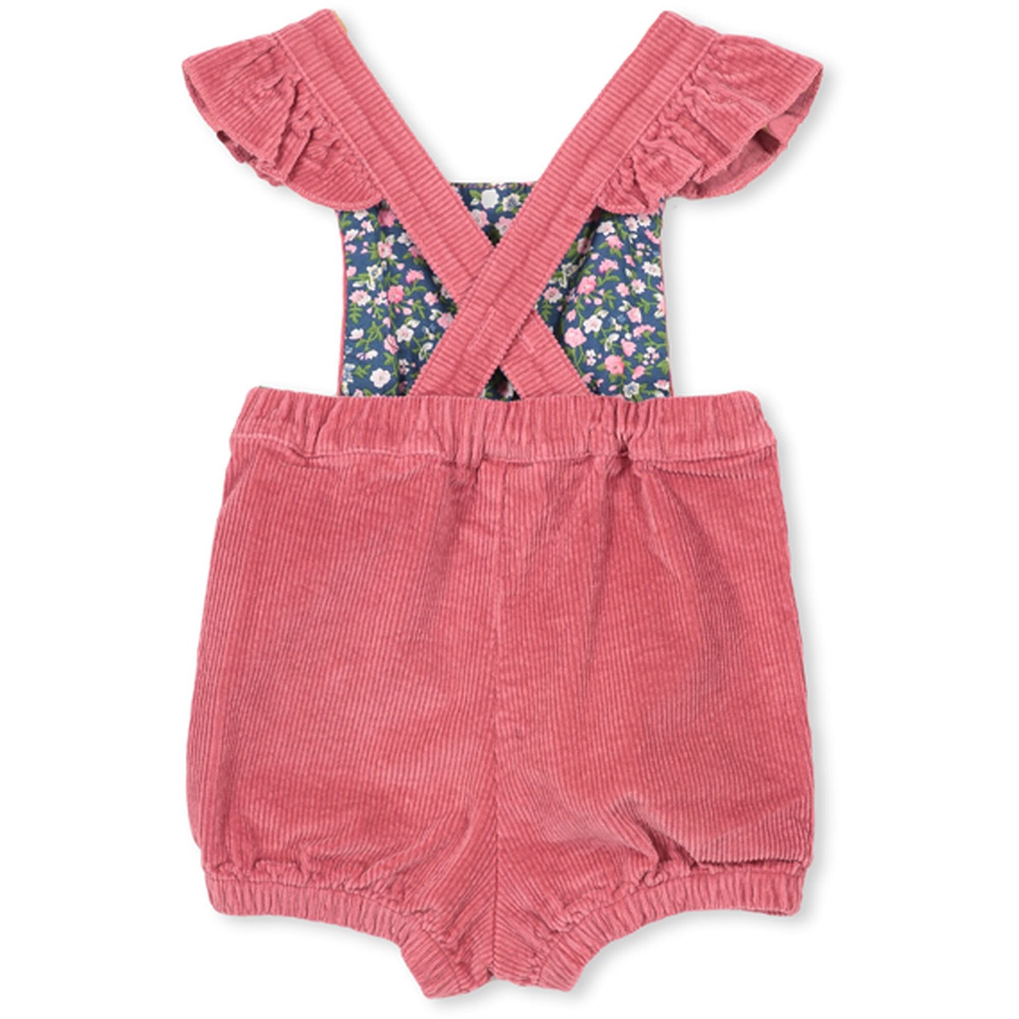 Milky Cord Playsuit - Rose Cord - CLOTHING-BABY-Baby All In Ones ...