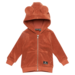 Rock Your Baby Rust Terry Towelling Hooded Jacket