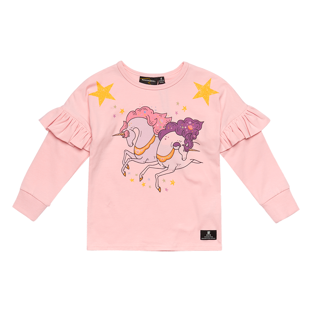 Girl's Unicorn T-Shirt from Crew Clothing Company