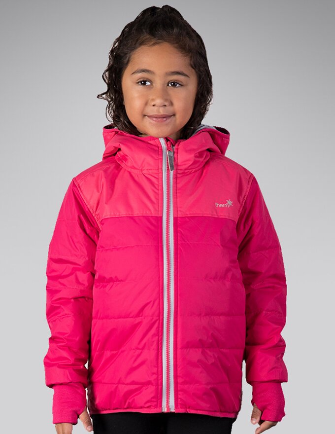 Girls puffer 2024 jacket nz