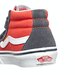 Vans Kids SK-8 Mid Velcro 2-Tone Grey/Red