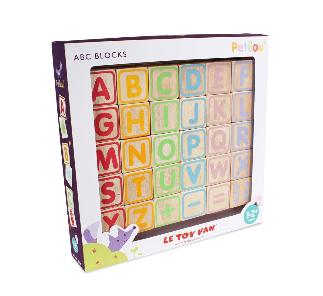 le toy van abc wooden blocks