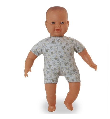 Miniland Caucasian Soft-Bodied Doll - 40cm