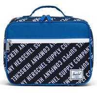 Herschel Supply Co. Pop Quiz Blurry Floral Lunch Box in Black