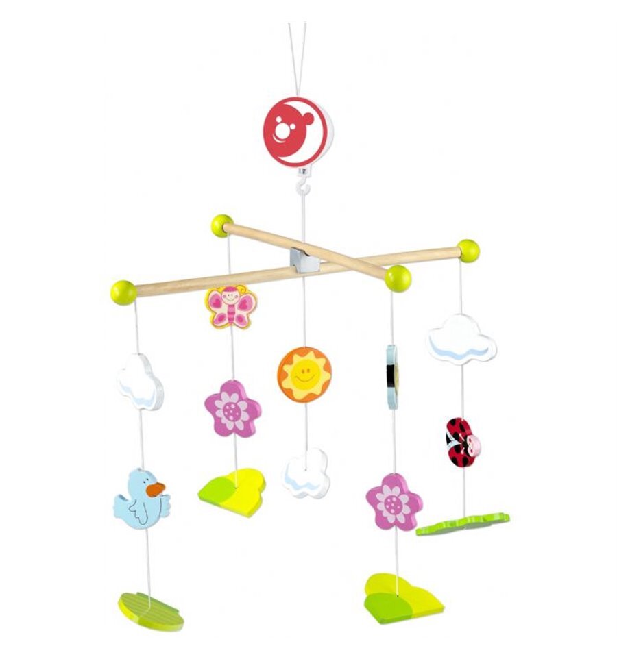 Wooden Flower Mobile Play Infant Toys Kids Clothing Nz Shop Online Kid Republic Test Classic World