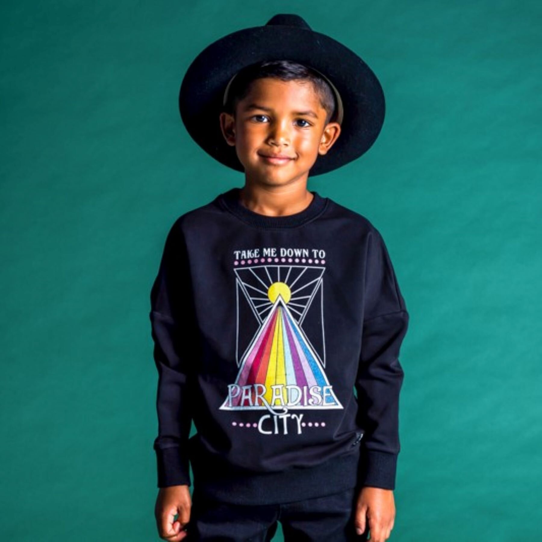 Rock Your Kid Paradise City Sweatshirt SALE Sale Boys Clothing Kids Clothing NZ Shop Online Kid Republic W21 Rock Your Kid D1