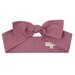 Designer Kidz Linen Headband - Nostalgia Rose