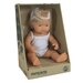 Miniland Doll Blonde Caucasian Boy - 38cm (Boxed)