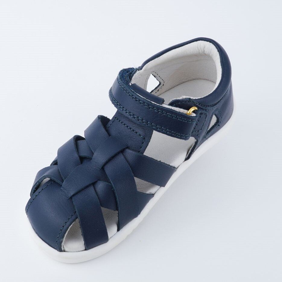 Bobux iWalk Tropicana II Sandal - Navy - FOOTWEAR-Girl : Kids Clothing NZ : Shop Online : Kid 