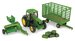 John Deere 1/64 Tractor With Square Bailer