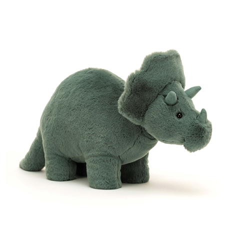 Jellycat Fossilly Triceratops - Medium