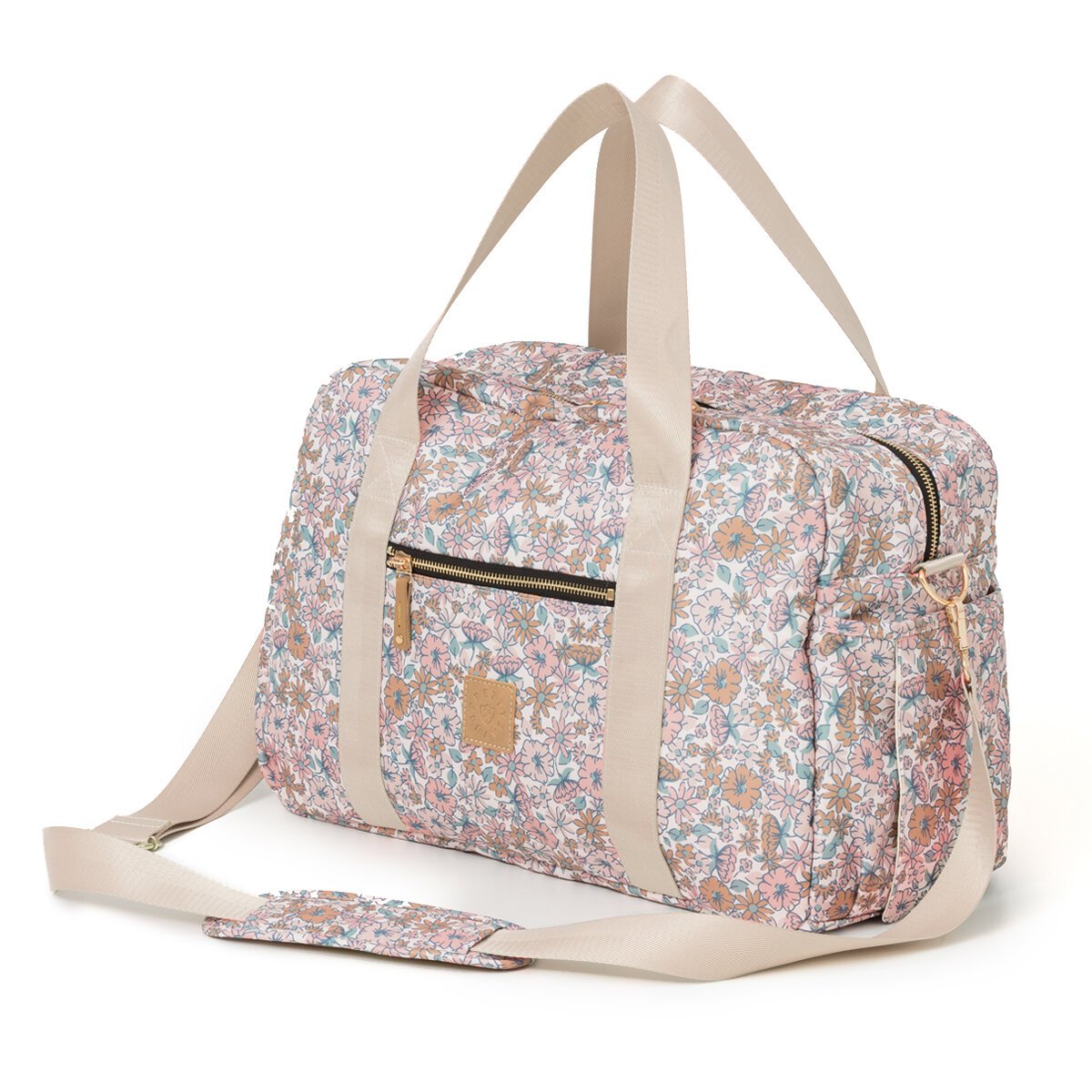 Floral nappy hot sale bag