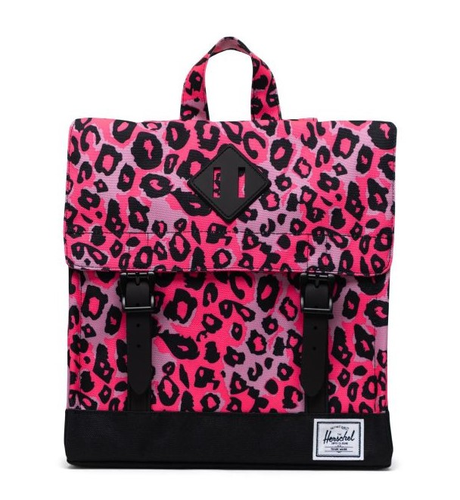 Herschel Survey Kids Backpack (5.5L) - Cheetah Camo Neon Pink/Black