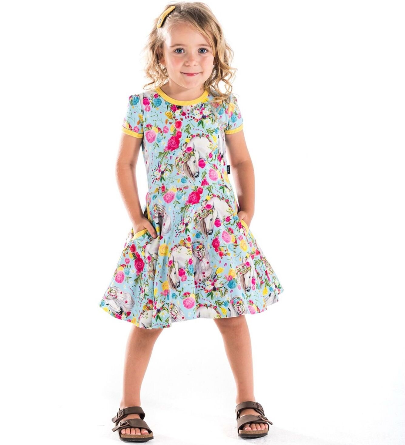 Rock Your Kid Show Pony Waisted Dress - SALE-Sale Girls Clothing : Kids ...