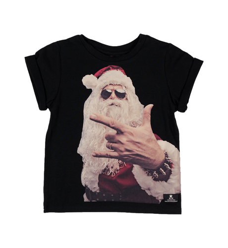 Rock Your Kid Rock On Santa T-Shirt