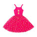 Rock Your Kid Pink Star Flounce Dress