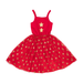 Rock Your Kid Red Star Flounce Dress