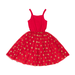 Rock Your Kid Red Star Flounce Dress