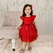 Designer Kidz My First Lace Tutu Dress - Sparkle Red