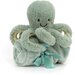 Jellycat Odyssey Green Octopus Soother