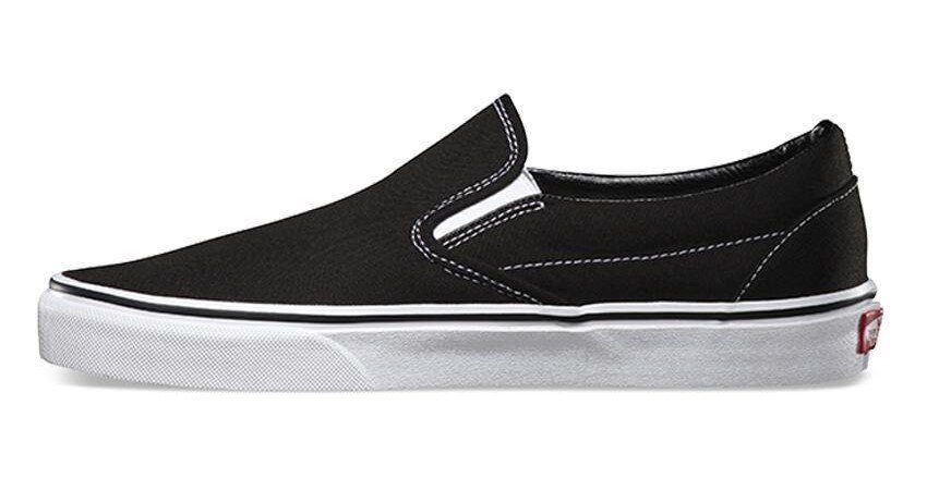 Black slip on vans nz hotsell