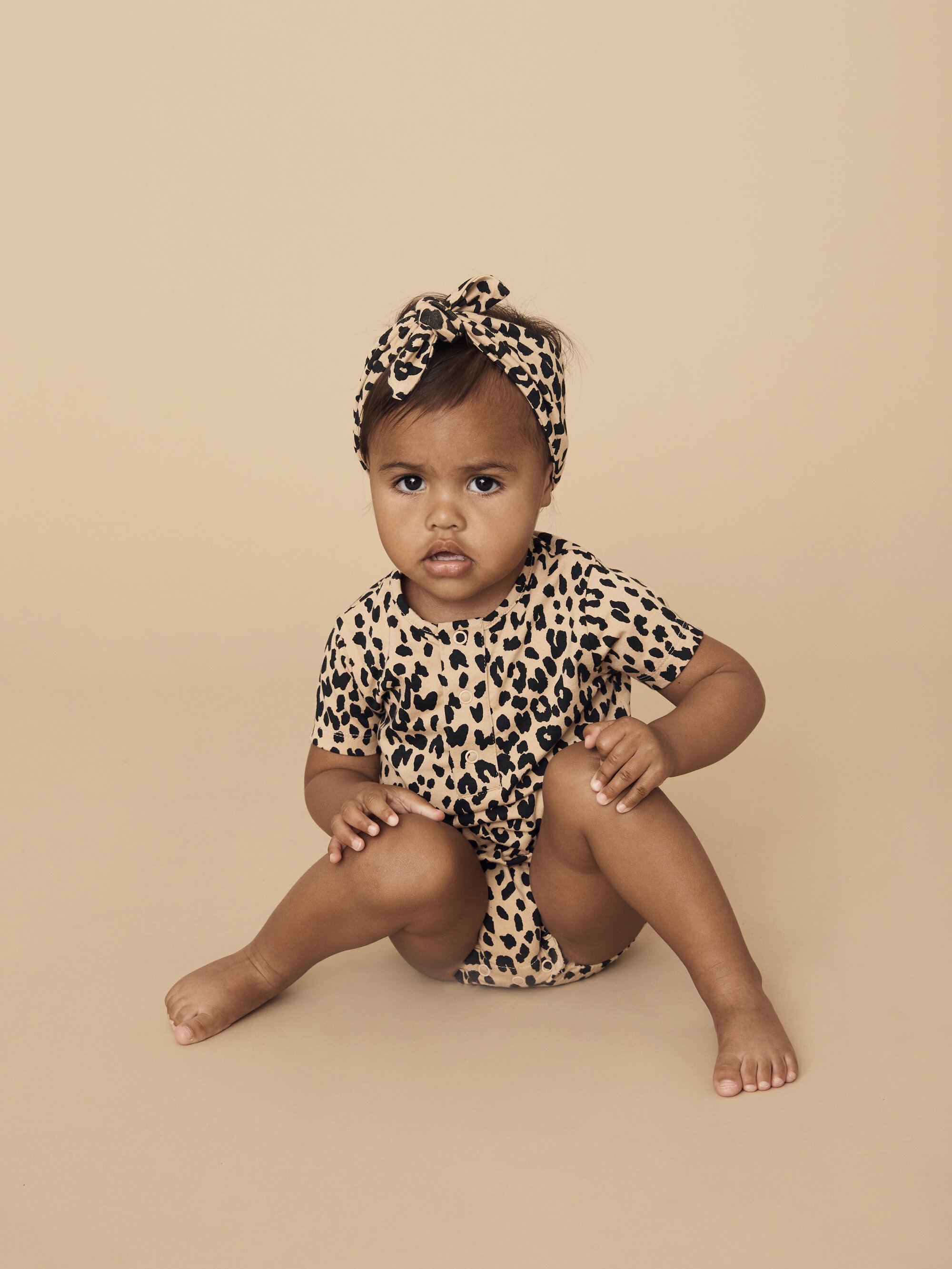 Baby hot sale leopard headband