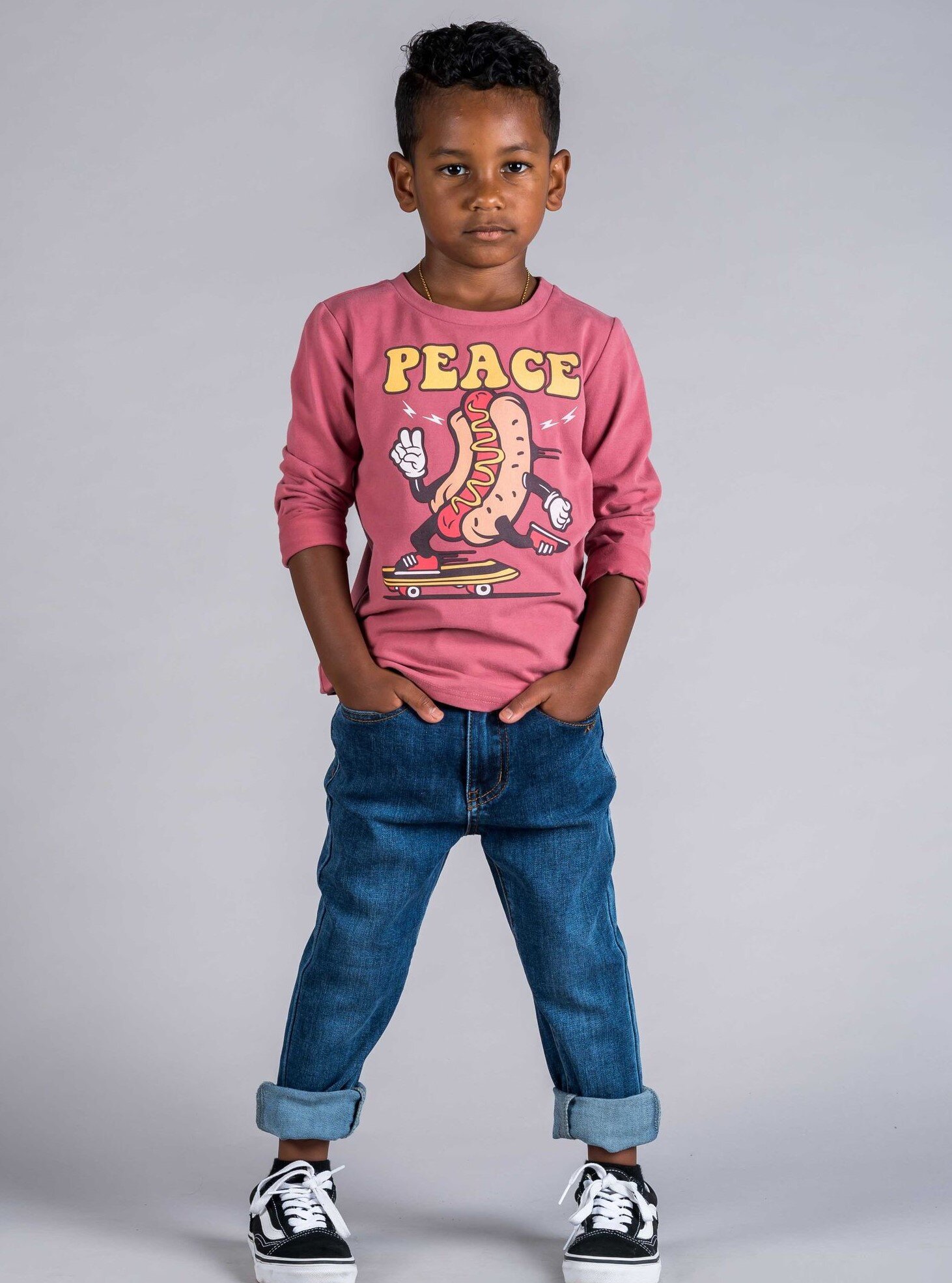 Rock Your Kid Peace Dawg T-Shirt - SALE-Sale Boys Clothing-L/S Tees ...