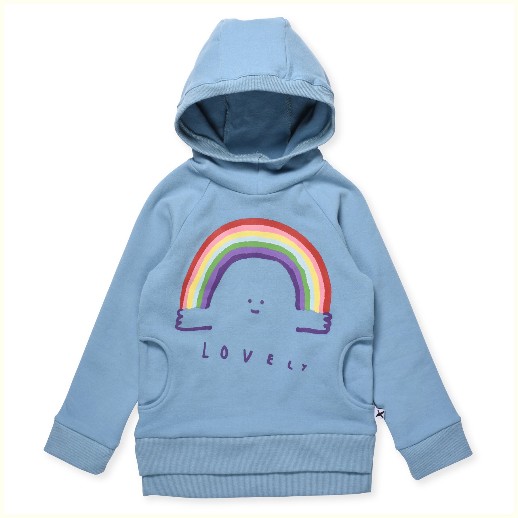 Kids rainbow hoodie best sale