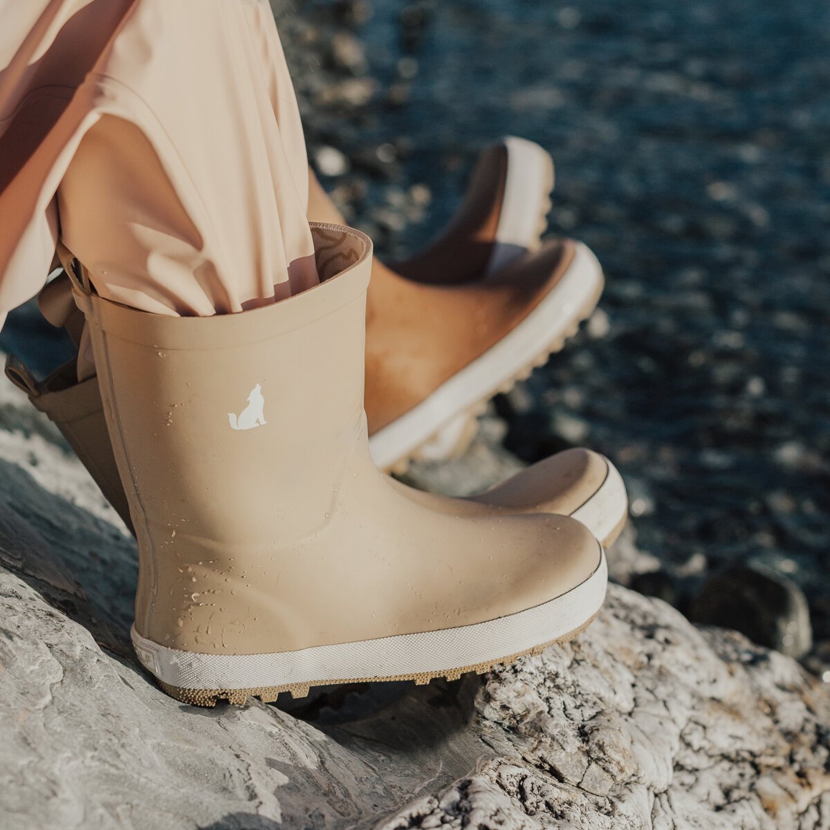 Crywolf Rain Boots Camel FOOTWEAR Rainboots Kids Clothing NZ Shop Online Kid Republic W22 Cry Wolf D1 WINTER