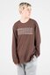 Good Goods L/S Ready Set Tide Embroidery Tee - Chocolate