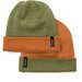 Crywolf Reversible Beanie - Khaki/Hazel