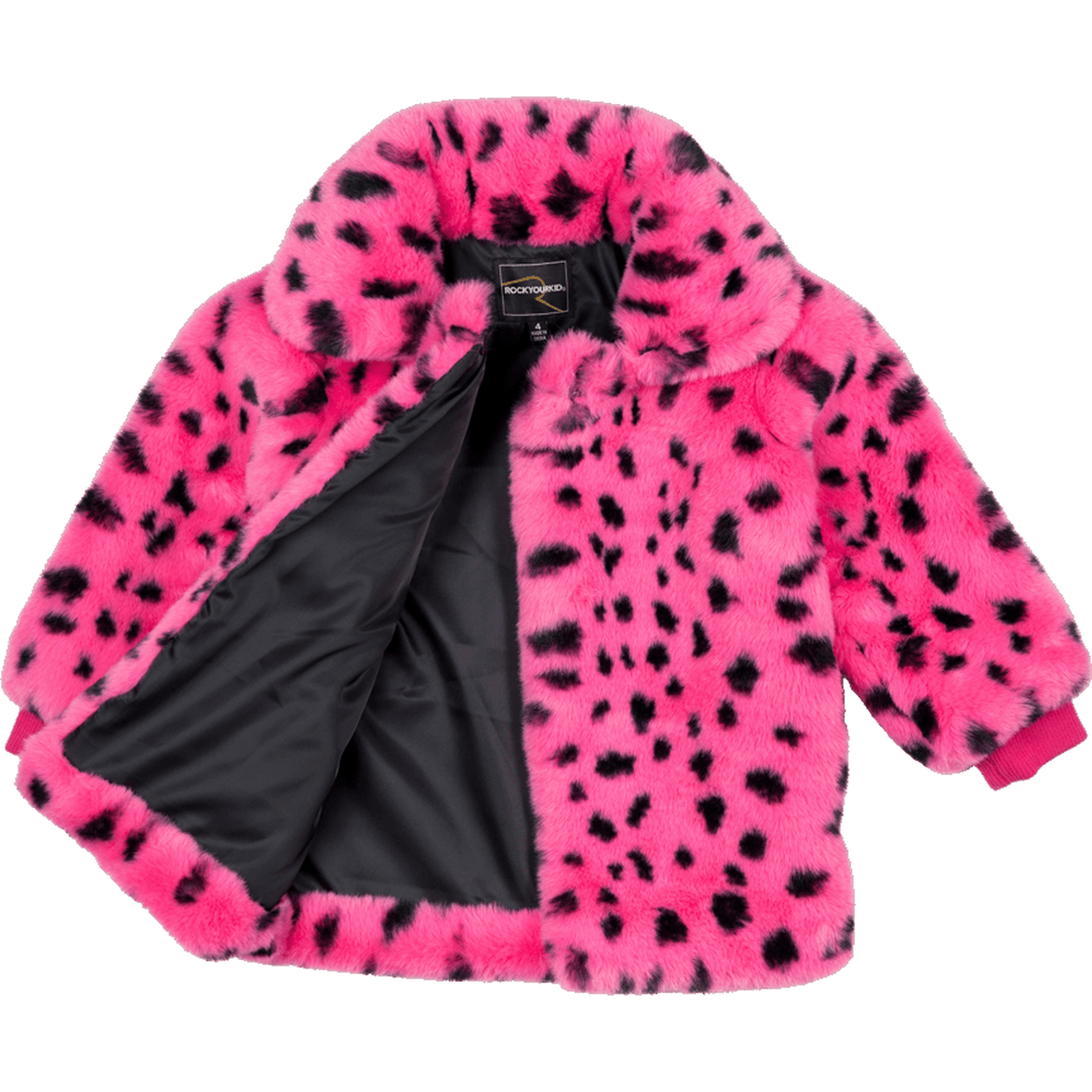 Dalmation faux fur on sale coat