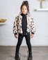 Rock Your Kid Dalmation Spots Faux Fur Jacket