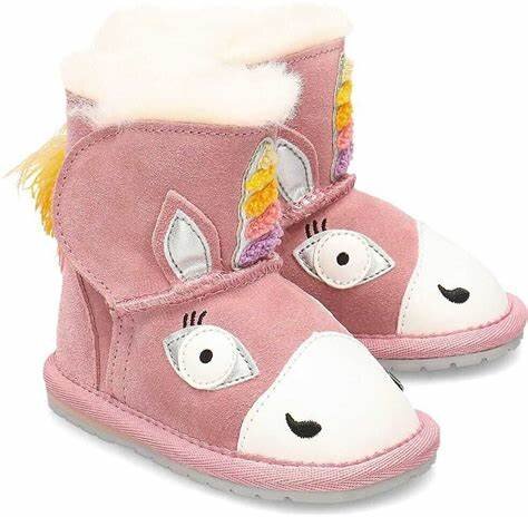 Emu slippers online kids