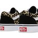 Vans Kids Old Skool Flocked Leopard