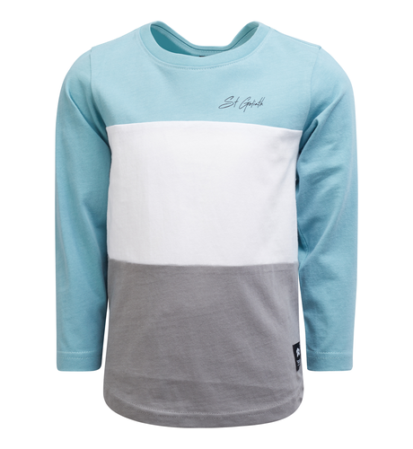 St Goliath Colour Block Tee - Sea