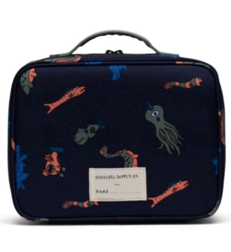 Herschel Pop Quiz Lunchbox - Sea Monsters